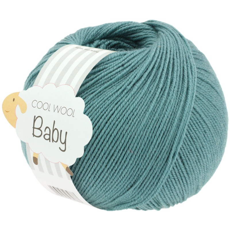 Lana Grossa Cool Wool Baby 284 Minztürkis