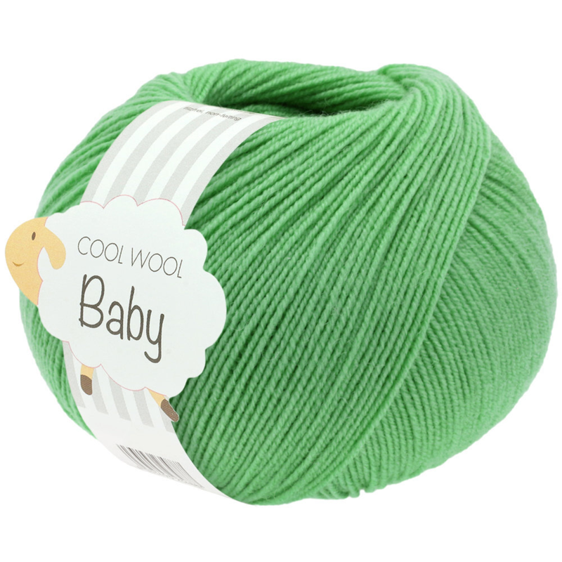 Lana Grossa Cool Wool Baby 325 Jadegrün