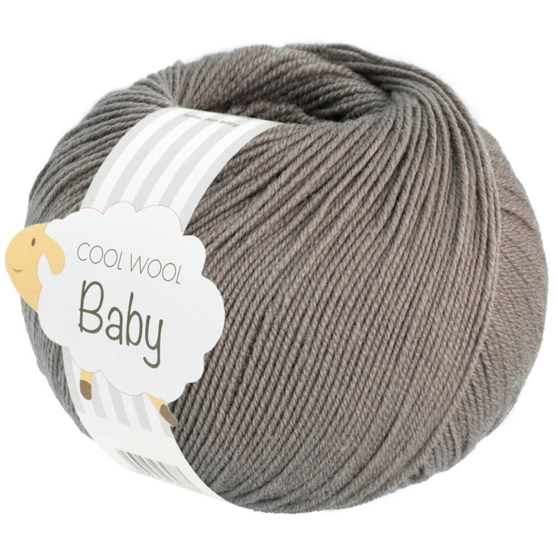 Lana Grossa Cool Wool Baby 324 Perlgrau