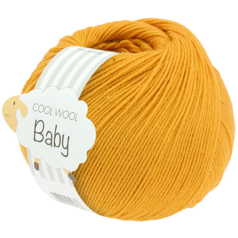 Lana Grossa Cool Wool Baby 280 Safrangelb