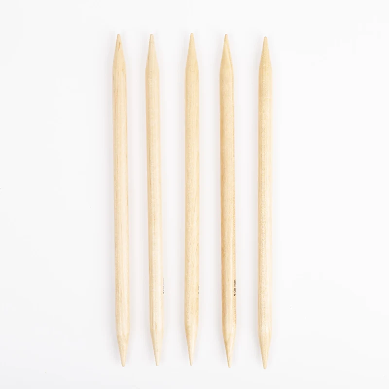 DROPS Basic Strumpfstricknadeln Holz 20 cm (5.50-12.00 mm)