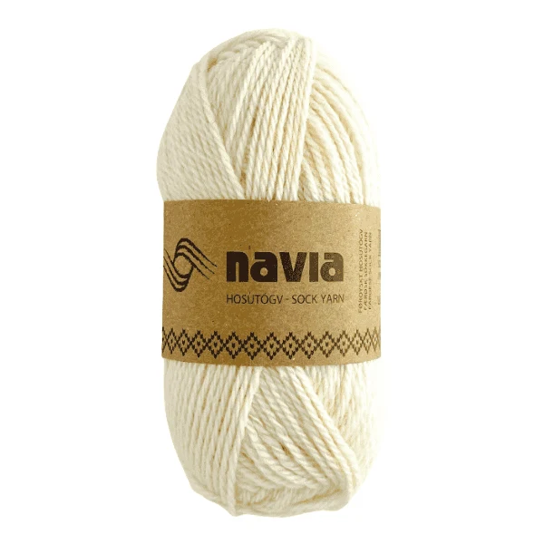 Navia Sock Yarn 501 Weiß
