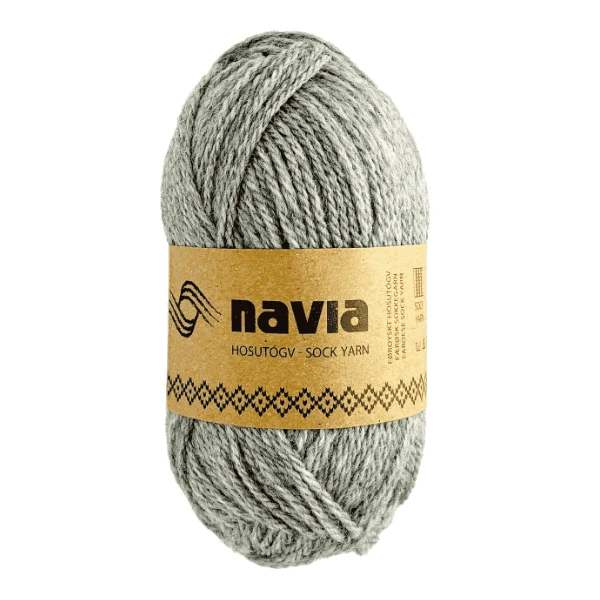 Navia Sock Yarn 502 Hellgrau