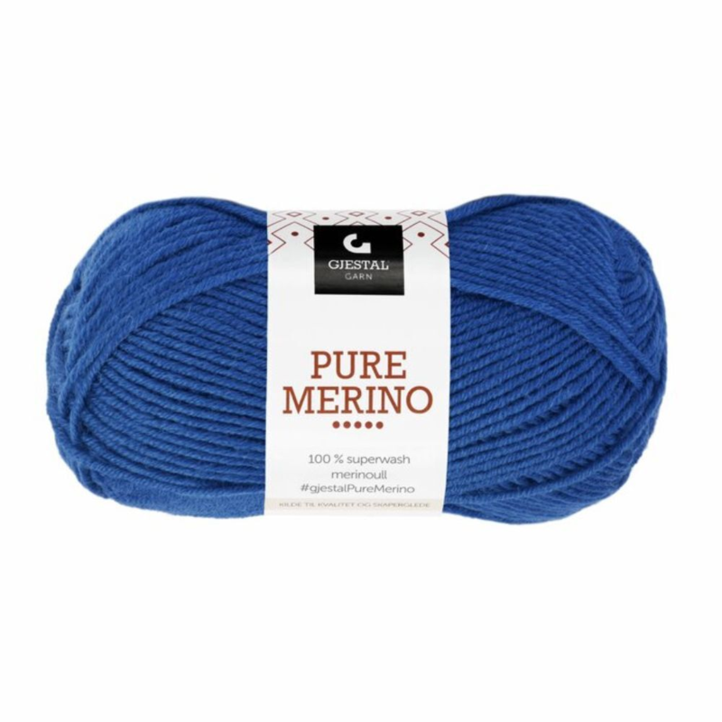 Gjestal Pure Merino 130 Königsblau