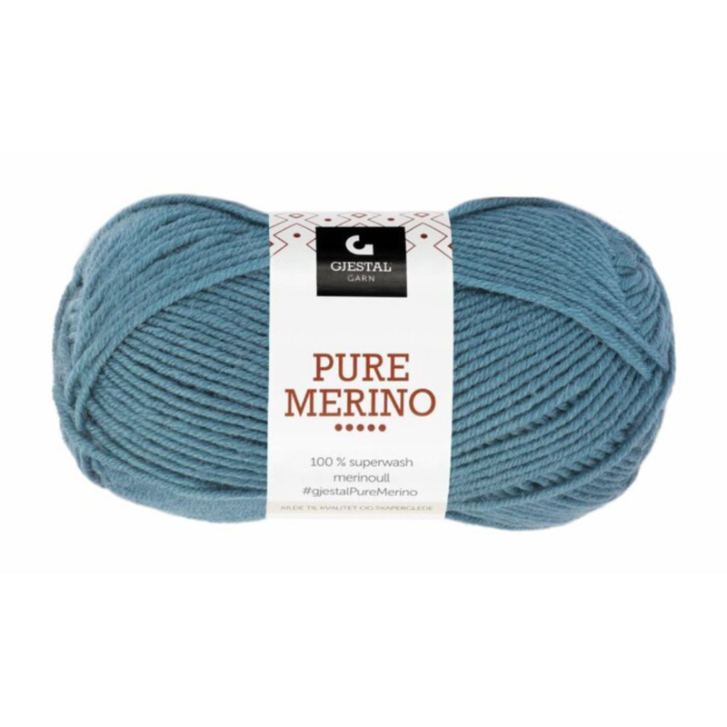 Gjestal Pure Merino 122 Hell-Denim