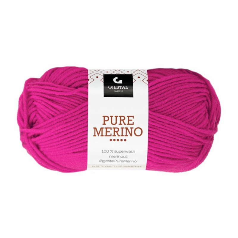 Gjestal Pure Merino 132 Pink