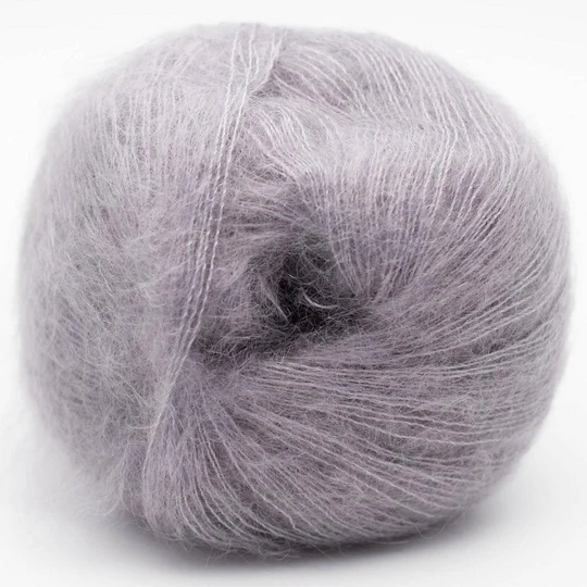 Kremke Soul Wool Silky Kid 06-057 Silbergrau