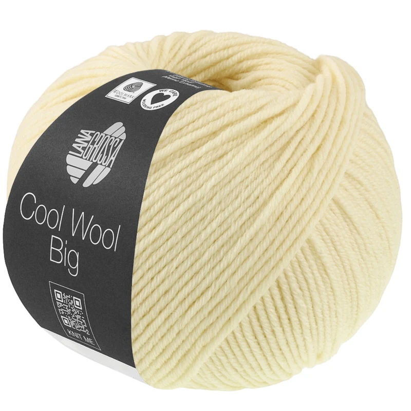 Lana Grossa Cool Wool Big 1038 Blassgelb