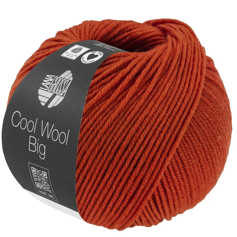 Lana Grossa Cool Wool Big 1042 Zimtbraun