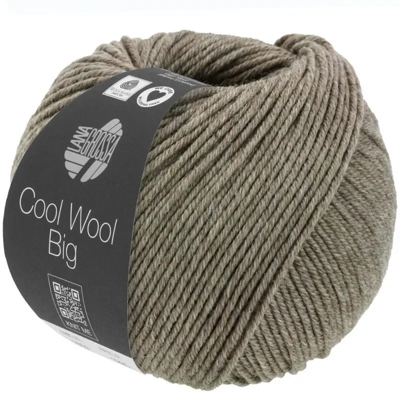 Cool Wool Big 1621 Graubraun meliert