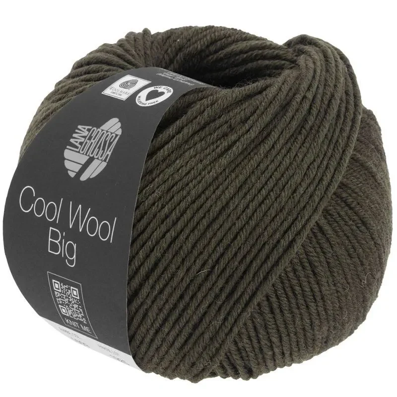 Cool Wool Big 1629 Dunkeloliv meliert