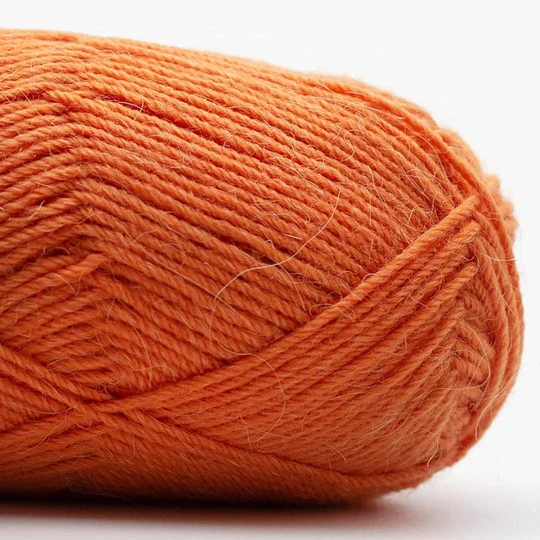 Kremke Soul Wool Edelweiss Alpaka 019 Dunkelorange