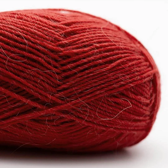 Kremke Soul Wool Edelweiss Alpaka 021 Rot