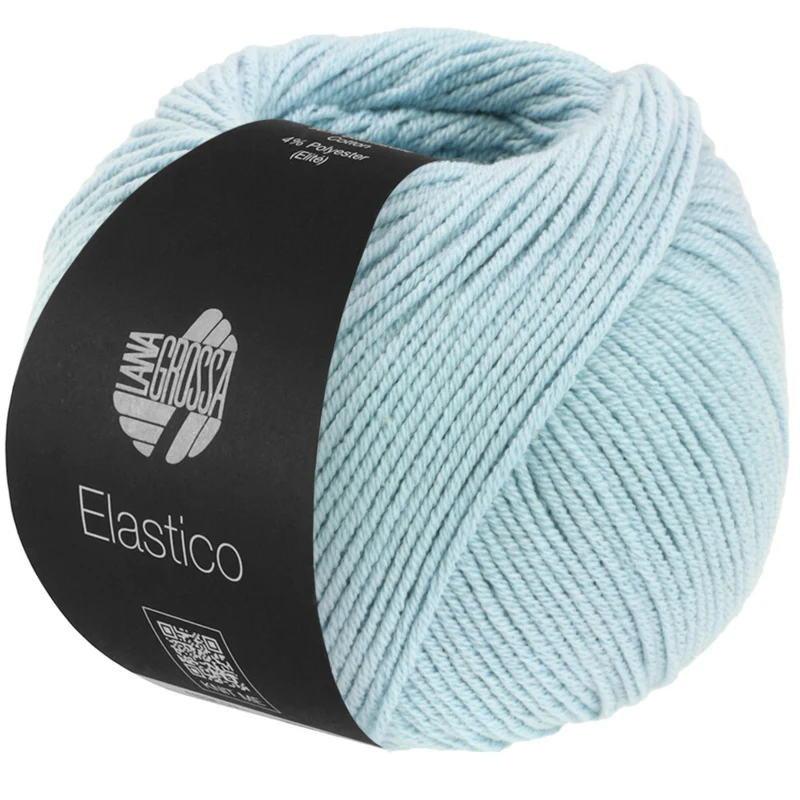 Lana Grossa Elastico 130 Staubiges Hellblau