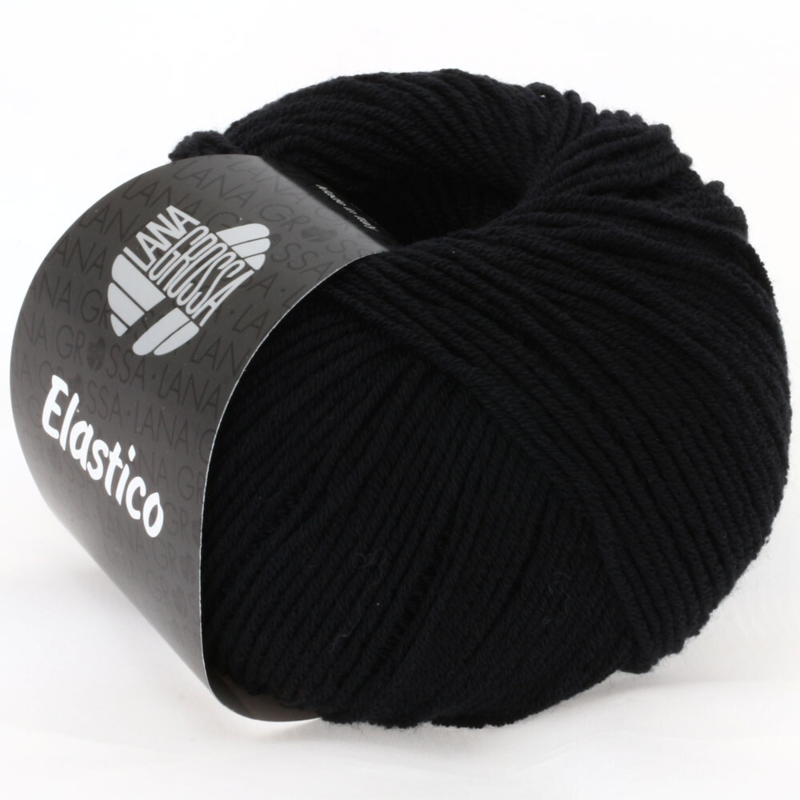 Lana Grossa Elastico 024 Schwarz