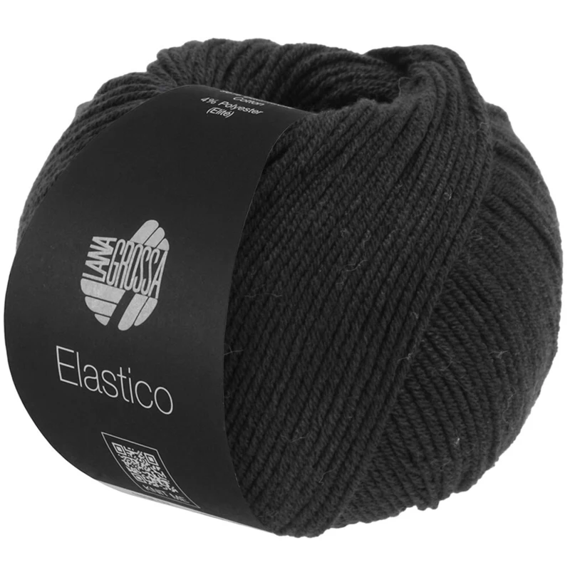 Lana Grossa Elastico 024 Schwarz
