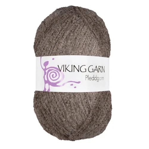 Viking Pleddgarn 707 Dunkelbraun
