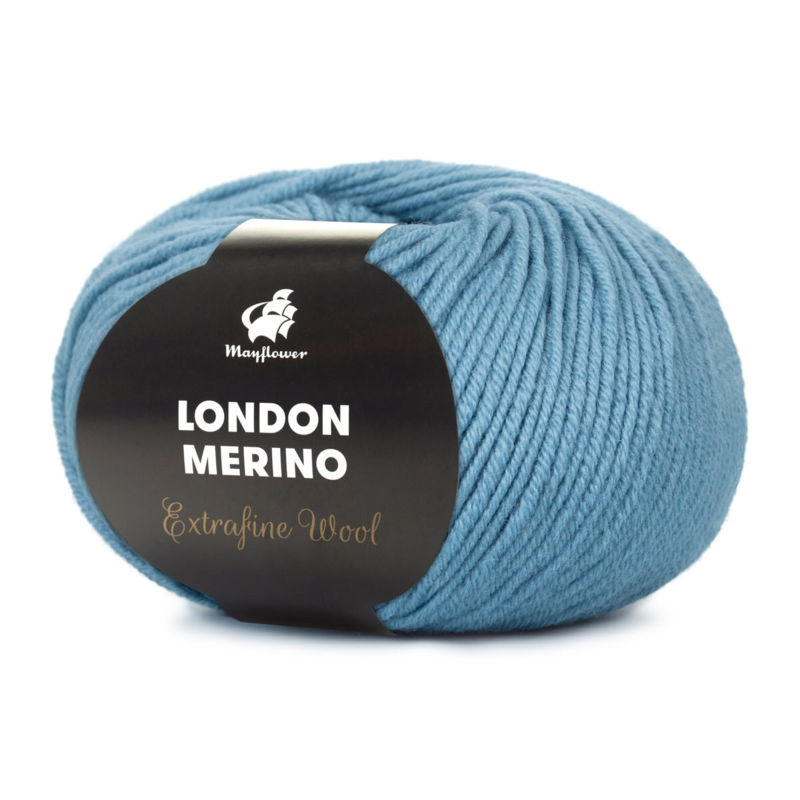 Mayflower London Merino 035 Surferblau