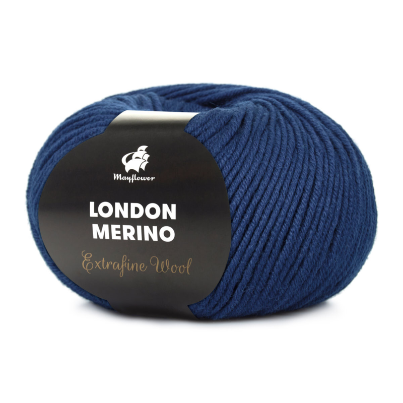 Mayflower London Merino 030 Marineblau