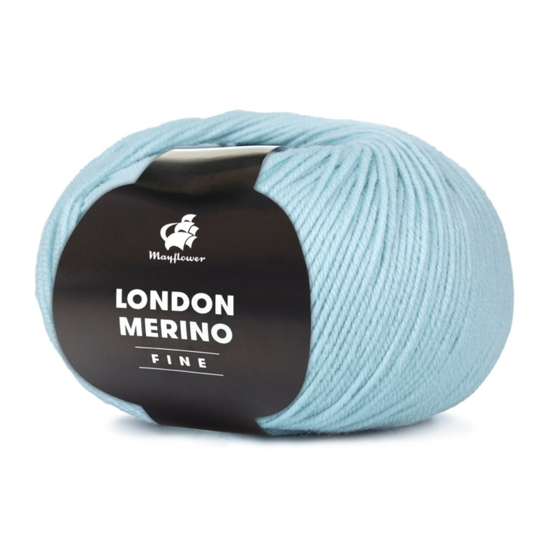 Mayflower London Merino Fine 021 Helles Aquamarin