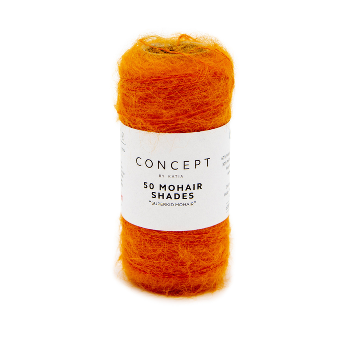 Katia 50 Mohair Shades 48 Orange