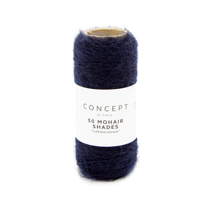 Katia 50 Mohair Shades 35 Mitternachtsblau