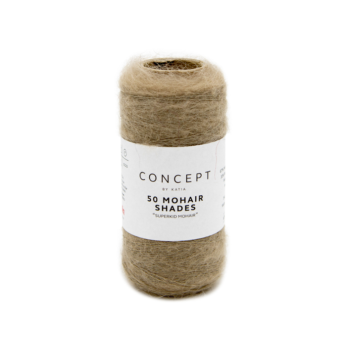 Katia 50 Mohair Shades 8 Steingrau