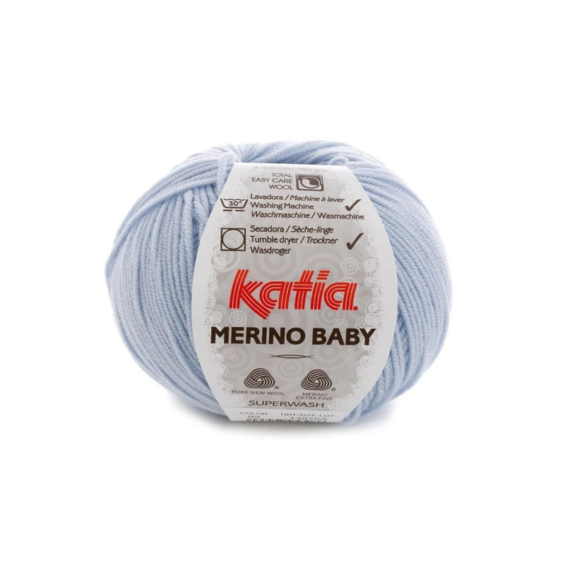 Katia Merino Baby 093 Himmelblau