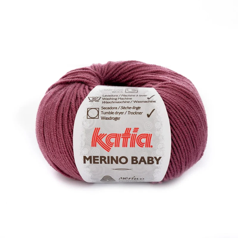 Katia Concept Merino Baby 078 Dunkellila