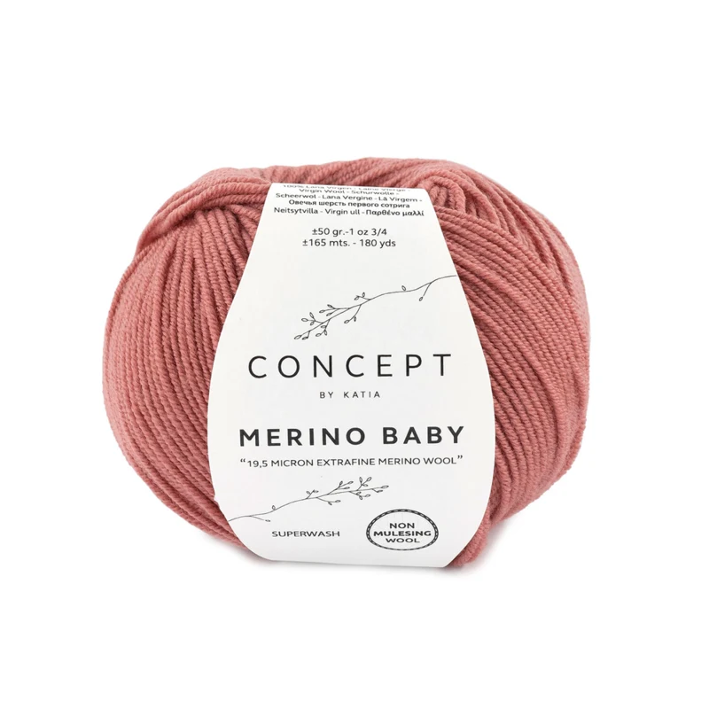 Katia Concept Merino Baby 087 Lachsrosa