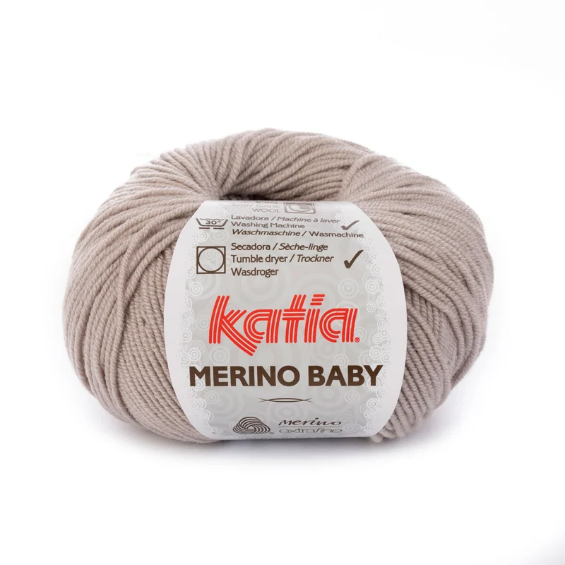 Katia Merino Baby 082 Steingrau