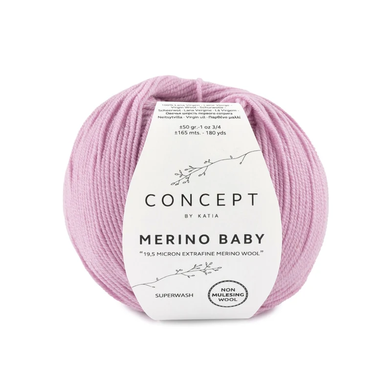 Katia Concept Merino Baby 069 Mittelrosa
