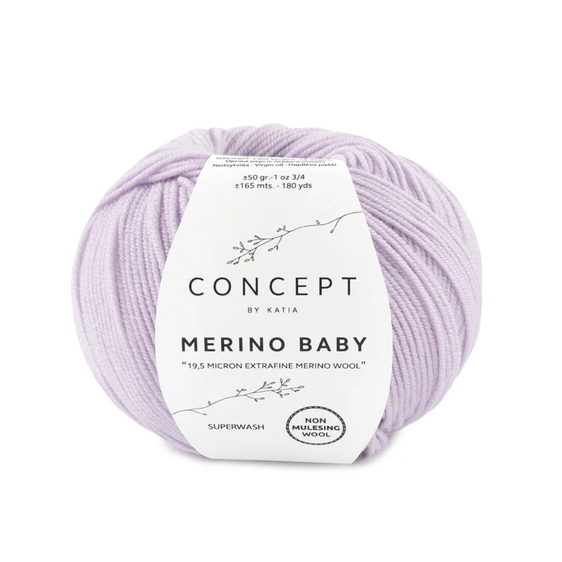 Katia Concept Merino Baby 066 Helllila