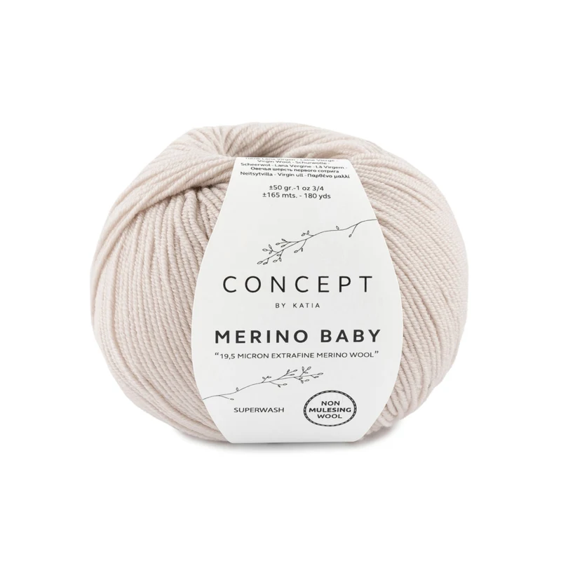 Katia Concept Merino Baby 027 Hellbeige