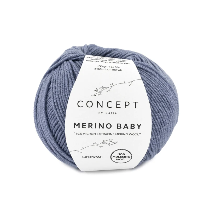 Katia Concept Merino Baby 067 Dunkelgrau