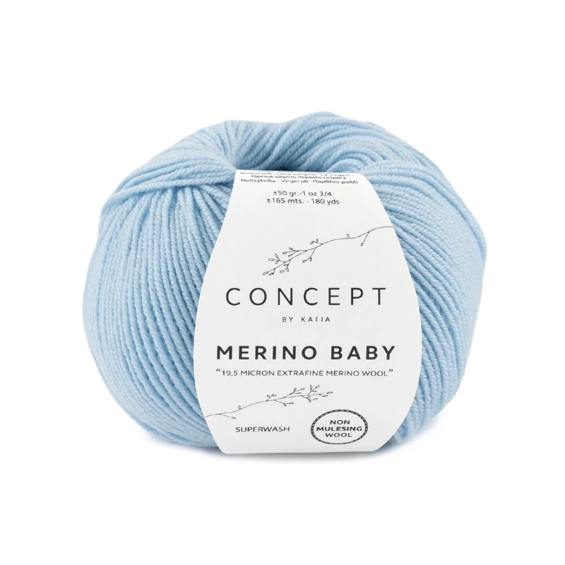 Katia Concept Merino Baby 008 Himmelblau