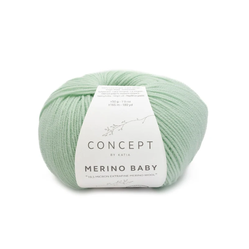 Katia Concept Merino Baby 156 Pastellgrün