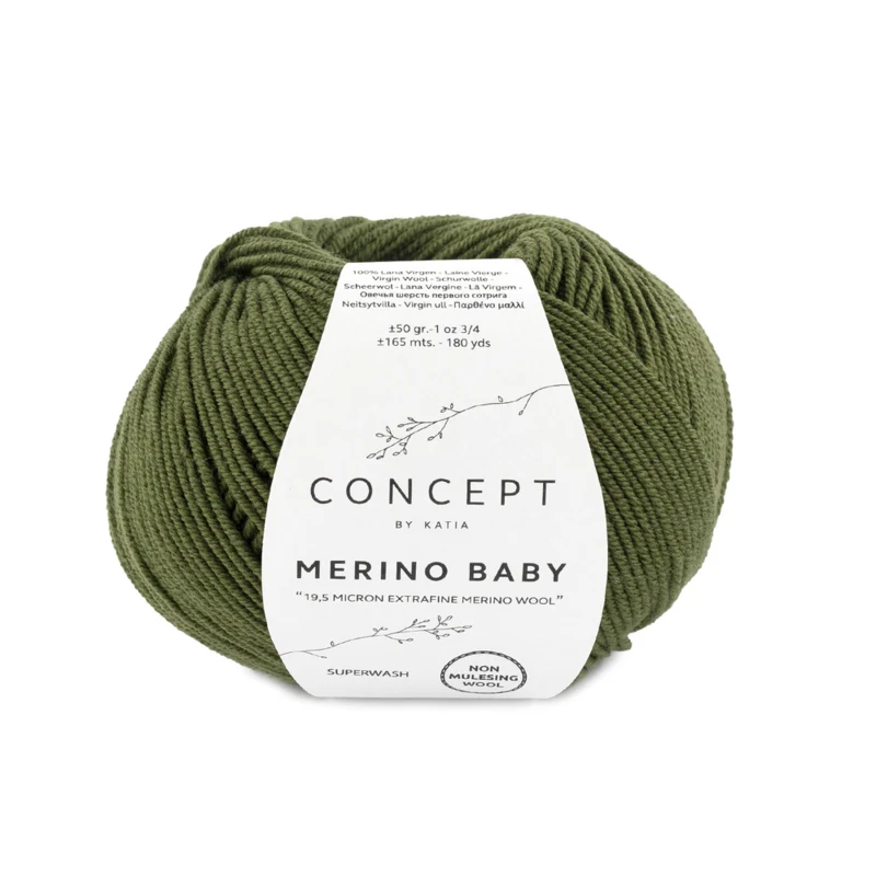 Katia Concept Merino Baby 026 Dunkelgrün