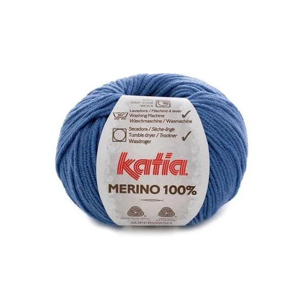 Katia Merino 100% 078 Dunkle Jeans