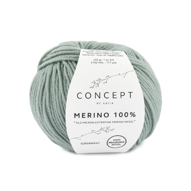 Katia Merino 100% 084 Reseda green