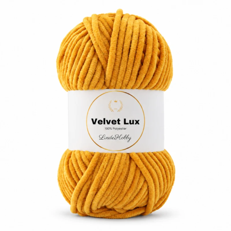 LindeHobby Velvet Lux 46 Senfgelb