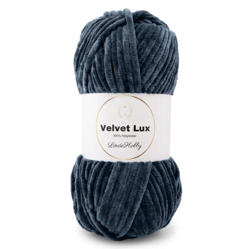 LindeHobby Velvet Lux 55 Stahlblau