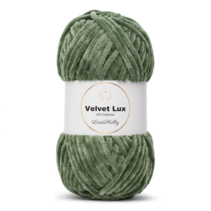 LindeHobby Velvet Lux 49 Staubiges Salbeigrün