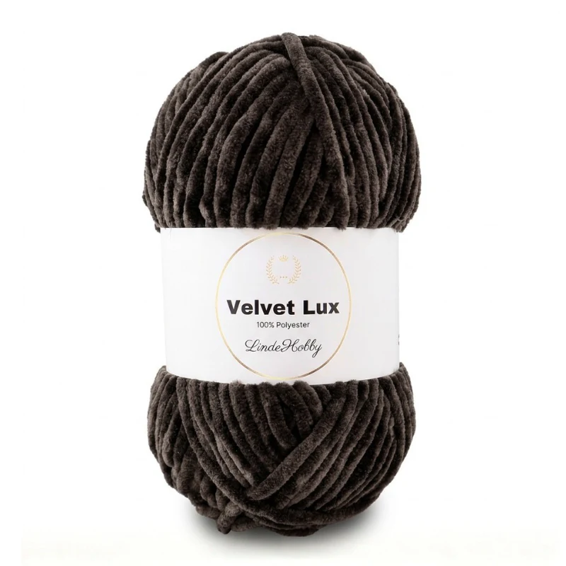 LindeHobby Velvet Lux 47 Anthrazitgrau