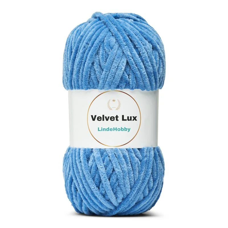 LindeHobby Velvet Lux 25 Jeansblau