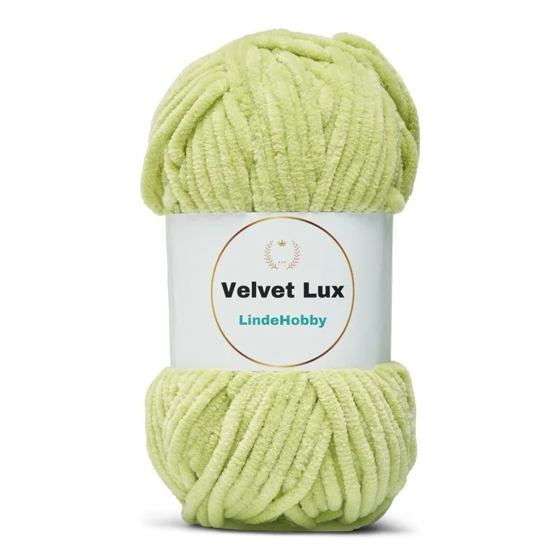 LindeHobby Velvet Lux 30 Limettengrün