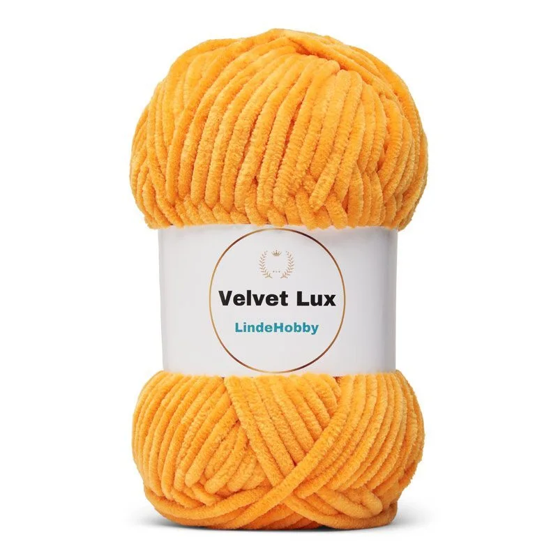 LindeHobby Velvet Lux 35 Senfgelb