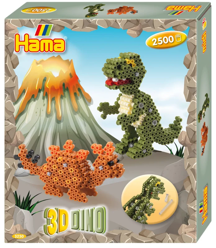 Hama Geschenkbox 3D Dino