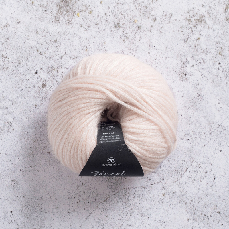 Svarta Fåret Tencel Blow 40 Pastell pfirsich