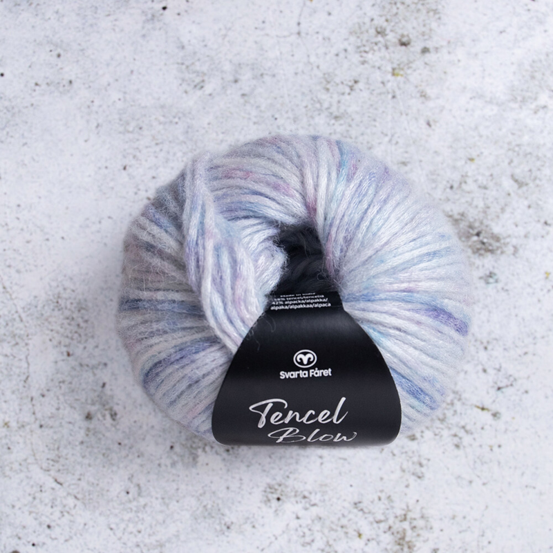 Svarta Fåret Tencel Blow 93 Rosa flauschiges Einhorn